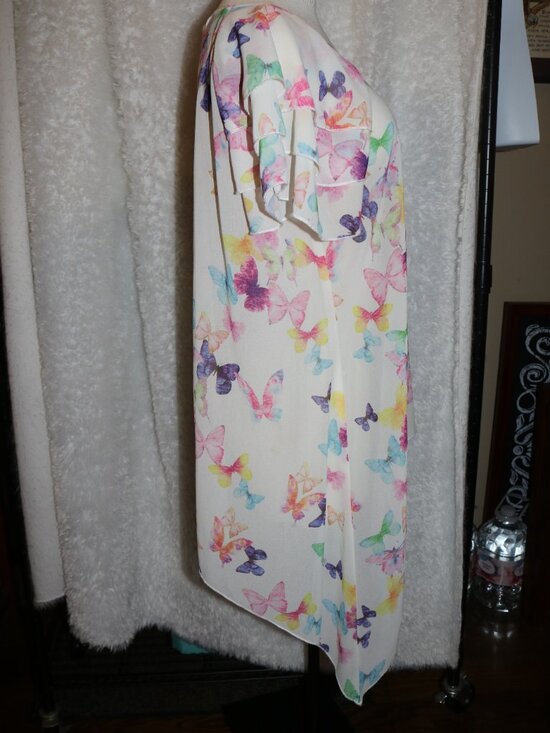 Indigo Soul butterfly tunic size large - Picture 3 of 6